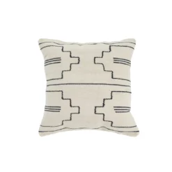 Kiliim Best Sellers Black Drift Wool Throw Pillow Cover 8 Kiliim Best Sellers Black Drift Wool Throw Pillow Cover