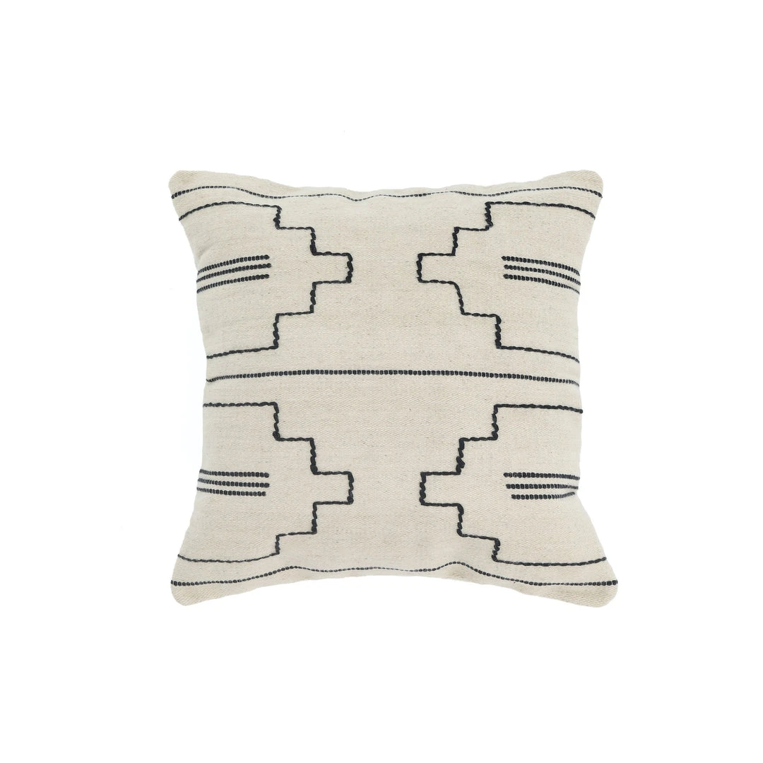 Kiliim Best Sellers Black Drift Wool Throw Pillow Cover 5 Kiliim Best Sellers Black Drift Wool Throw Pillow Cover