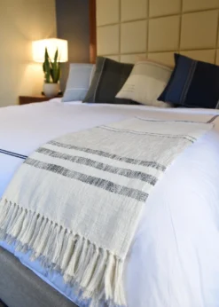 Bloom & Give Best Sellers Duka Throw Blanket - Ivory