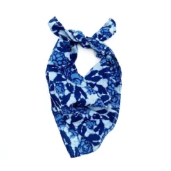 Ichcha Blue Floral Bandana