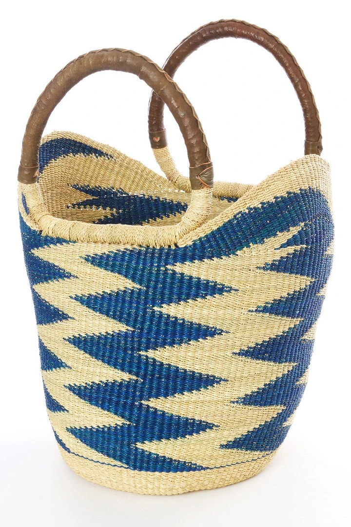 Swahili African Modern Blue Volta Wing Shopper Accessories 4 Swahili African Modern Blue Volta Wing Shopper Accessories