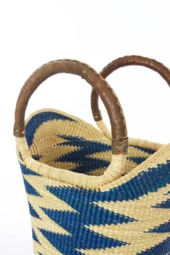 Swahili African Modern Blue Volta Wing Shopper Accessories 7 Swahili African Modern Blue Volta Wing Shopper Accessories
