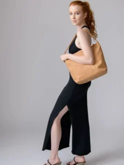 Tiradia Cork Boho Cork Shoulder Bag