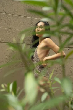 BOLD Swim Rosette One-Piece Swimsuit