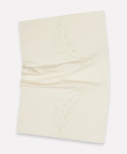 Anchal Home Goods Botanical Tea Towel - Bone