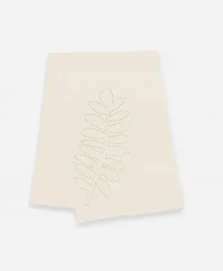 Anchal Home Goods Botanical Tea Towel - Bone