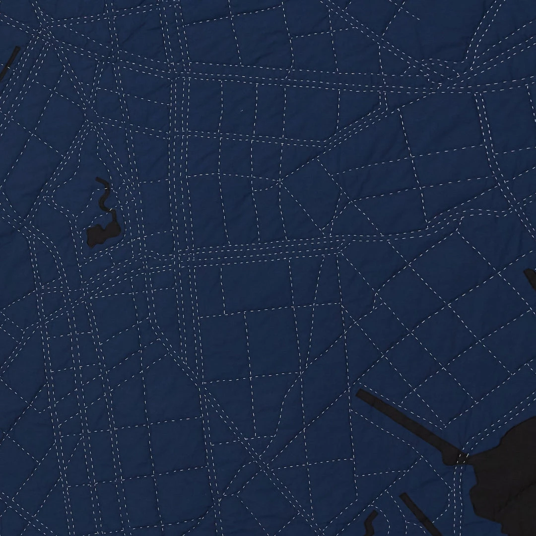 Haptic Lab Home Goods Brooklyn Map Throw Quilt 10 Haptic Lab Home Goods Brooklyn Map Throw Quilt