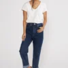 ÉTICA Bryce Pinch Waist Boyfriend Jeans - Midnight Dive New Arrivals