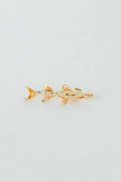 CÂPÂ Jewelry Barracuda Recycled Brooch