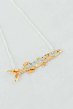 CÂPÂ Jewelry Barracuda Pearls Recycled Necklace