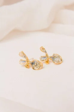 CÂPÂ Jewelry Clavellino Recycled Petal Earrings