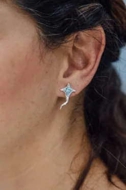 CÂPÂ Jewelry Manta Ray Recycled Earrings