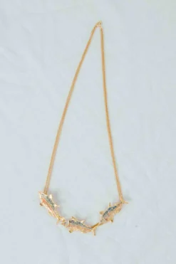 CÂPÂ Jewelry Red Tunas Recycled Necklace