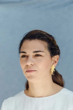 CÂPÂ Jewelry Tuna Fish Recycled Earrings