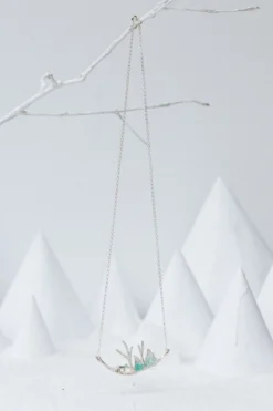 CÂPÂ Jewelry Tundra Landscape Recycled Necklace