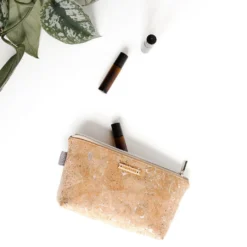 Carry Courage Accessories Creator Cork Essential Oils Bag - Silver