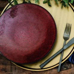 Carthage.Co Kitchen + Dining Zaghwan Stoneware Presentation Plate