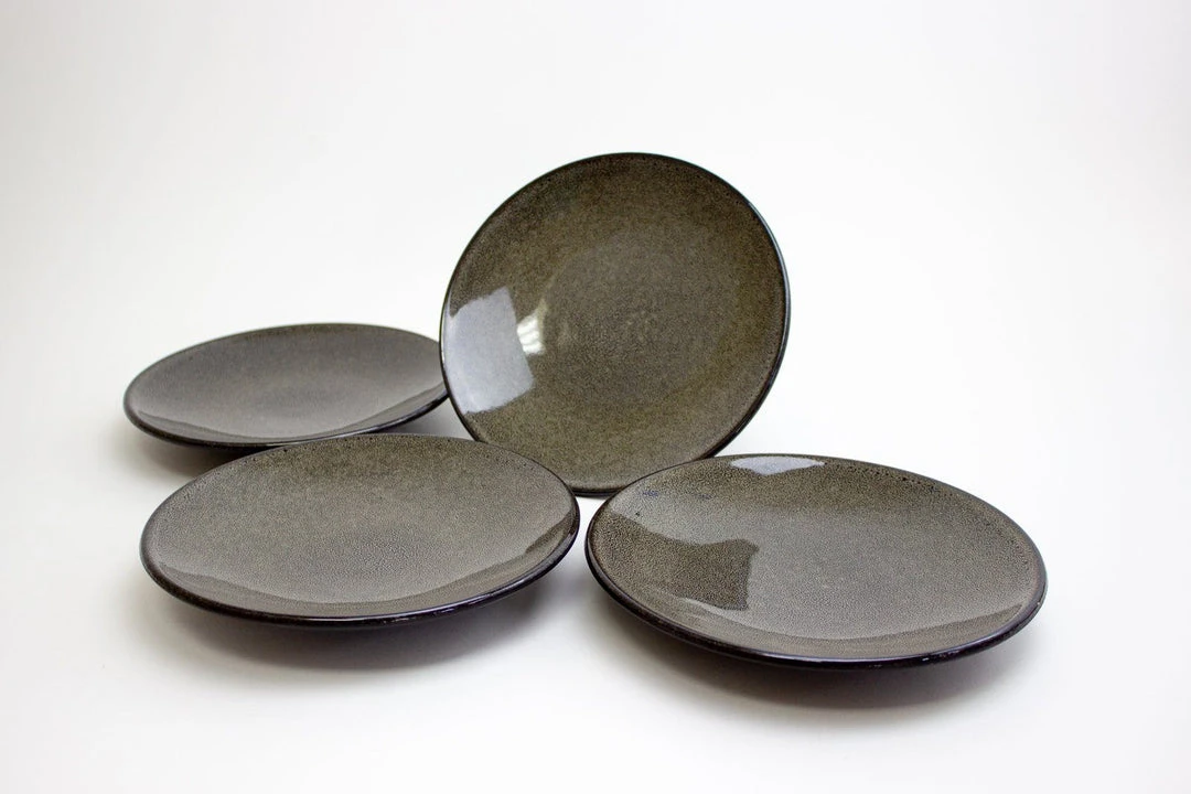 Carthage.Co Zaghwan Stoneware Dessert Plate Set Kitchen + Dining 8 Carthage.Co Zaghwan Stoneware Dessert Plate Set Kitchen + Dining