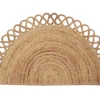 Casa Amarosa Half Moon Jute Doormat