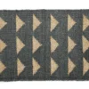 Casa Amarosa BIPOC Owned Dusk + Gold Triangle Jute Doormat 1 Casa Amarosa BIPOC Owned Dusk + Gold Triangle Jute Doormat