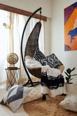 Casa Amarosa Tufted Slub Throw Blanket Home Goods