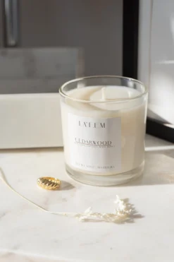 La' F.E.M. Cedarwood Candle Best Sellers