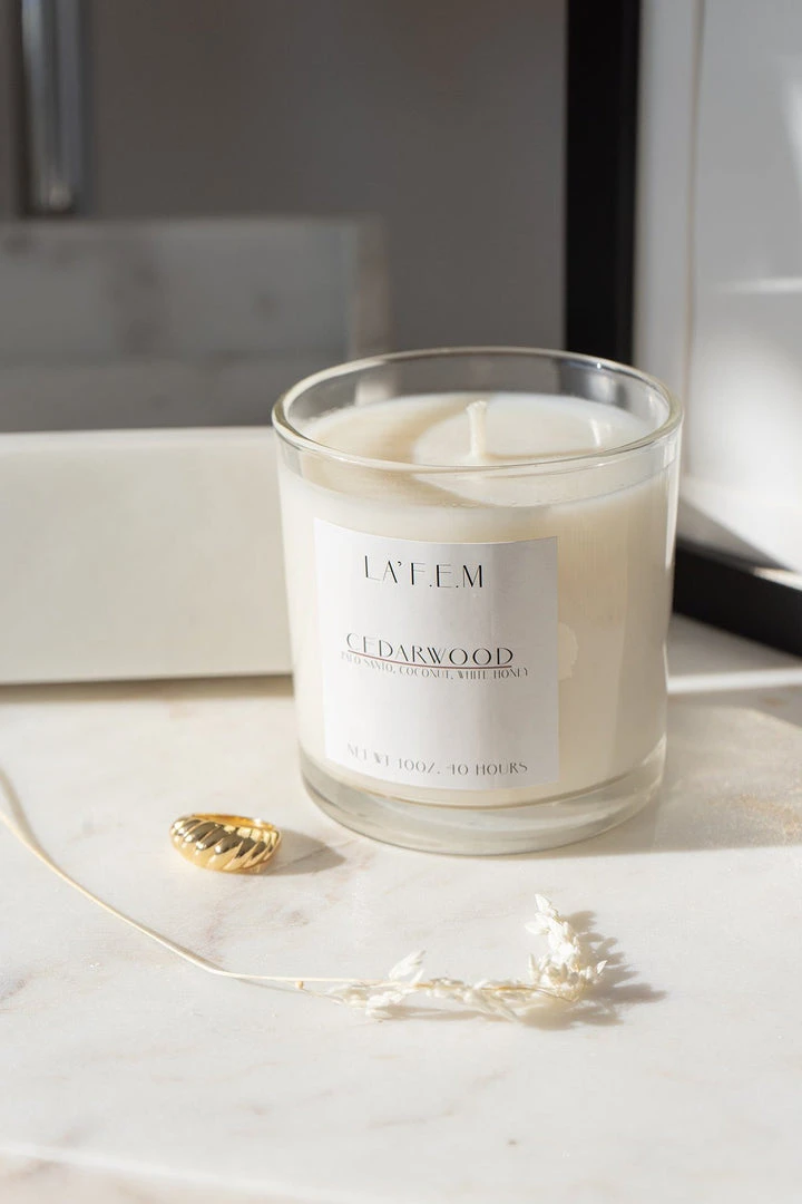 La' F.E.M. Cedarwood Candle Best Sellers 3 La' F.E.M. Cedarwood Candle Best Sellers