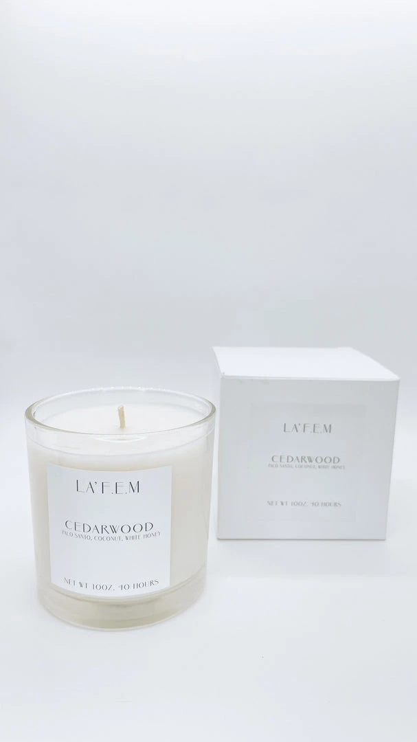 La' F.E.M. Cedarwood Candle Best Sellers 5 La' F.E.M. Cedarwood Candle Best Sellers