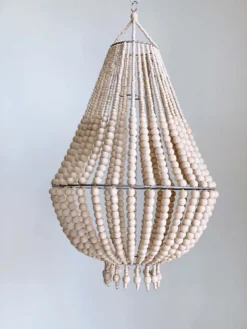 Ceremonia Beaded Chandelier - Natural 7 Ceremonia Beaded Chandelier - Natural