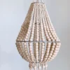 Ceremonia Beaded Chandelier - Natural