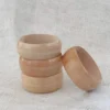 Ceremonia Wooden Napkin Ring Set Home Goods