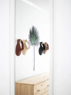 Ceremonia Accessories Palm Leaf Sun Visor - Cream