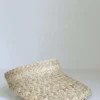Ceremonia Accessories Palm Leaf Sun Visor - Cream