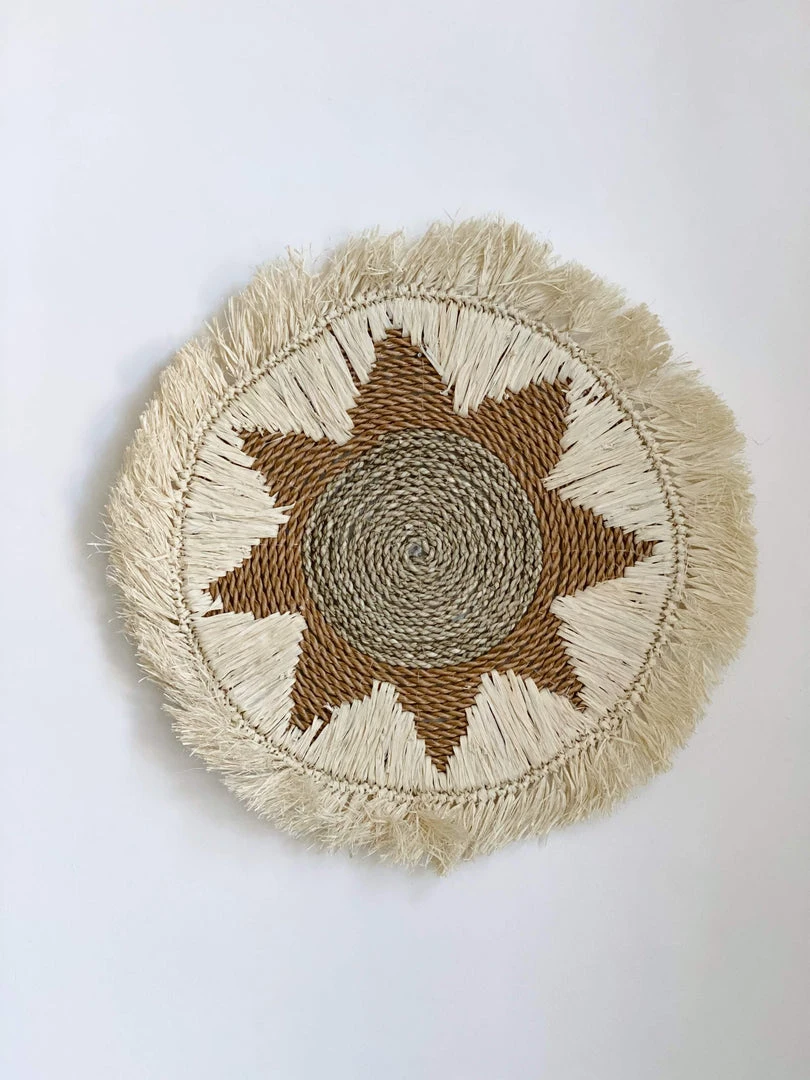 Ceremonia Sumba Raffia Fringe Wall Charger Best Sellers 4 Ceremonia Sumba Raffia Fringe Wall Charger Best Sellers