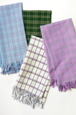 Archive New York Home Goods Chiapas Plaid Kitchen Towel