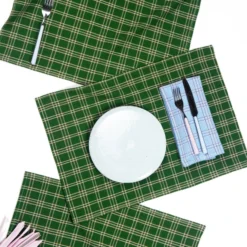 Archive New York Chiapas Plaid Placemat Set