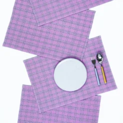 Archive New York Chiapas Plaid Placemat Set