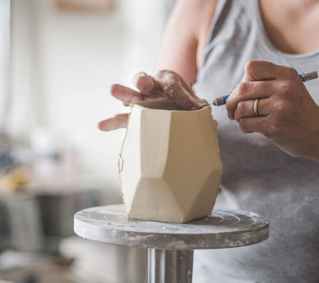 Lauren HB Studio Chisel Porcelain Cup Kitchen + Dining 9 Lauren HB Studio Chisel Porcelain Cup Kitchen + Dining