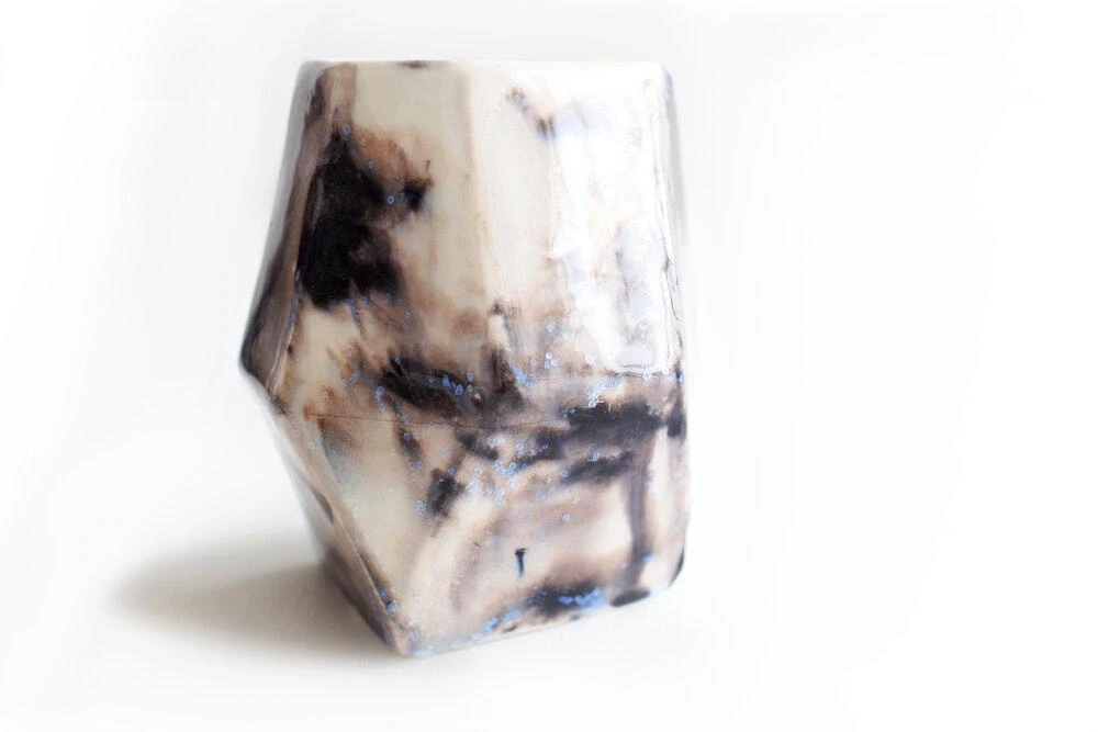 Lauren HB Studio Chisel Porcelain Cup Kitchen + Dining 5 Lauren HB Studio Chisel Porcelain Cup Kitchen + Dining