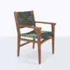 Masaya & Co. Chontales Arm Chair - Emerald Coast Pattern Furniture