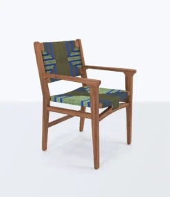 Masaya & Co. Chontales Arm Chair - Emerald Coast Pattern Furniture