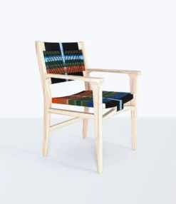 Masaya & Co. Chontales Arm Chair - Mot Mot Pattern