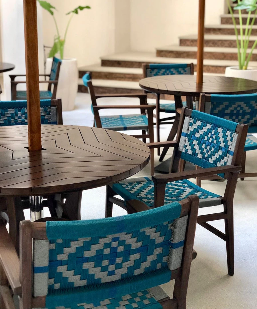 Masaya & Co. Furniture Chontales Round Dining Table 6 Masaya & Co. Furniture Chontales Round Dining Table