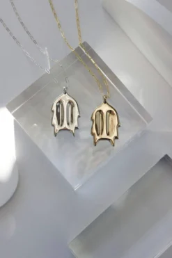 L.Greenwalt Jewelry Special Occasion Christmas Cactus Necklace 16 L.Greenwalt Jewelry Special Occasion Christmas Cactus Necklace