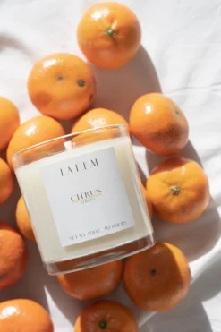La' F.E.M. Citrus Candle Candles