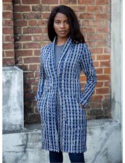 Passion Lilie Clothing Classic Plaid Fleece Coat