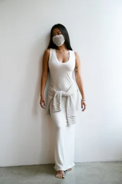 California Cloth Foundry Cleaner Cotton Tank Dress