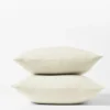 Coyuchi Cloud Brushed Flannel Pillowcases - Undyed Home Goods 1 Coyuchi Cloud Brushed Flannel Pillowcases - Undyed Home Goods