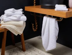 Coyuchi Cloud Loom Towels - Alpine White