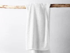 Coyuchi Cloud Loom Towels - Alpine White